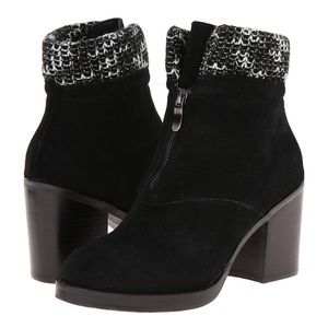 Chinese Laundry Marvel Black Block Heel Bootie 7.5